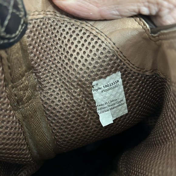 Ariat Sport Patriot Western Boot Distressed Camo Square Toe Brown Mens Sz 9.5 D - Picture 9 of 10